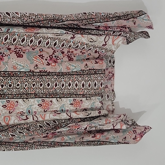 NAIF Boho Paisley Print Sleeveless Mini Dress in Soft Lightweight Fabric - Picture 3 of 8